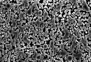 Powder laminated foil