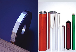 Polygon mirrors & photoreceptor drums